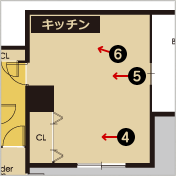 キッチン間取図2